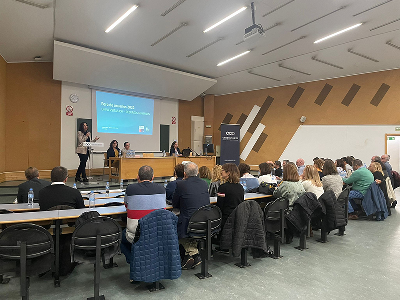 Foro de usuarios, presentación UXXI-RRHH