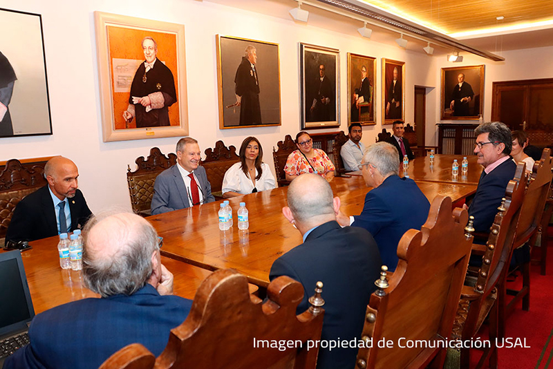 Asistentes a la visita institucional de la UNAD